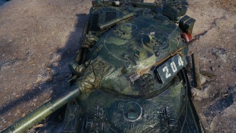 Добротный 3D-стиль «Пушыстик» на танк Объект 277 в World of Tanks
