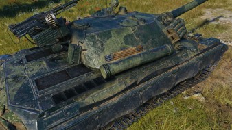 Добротный 3D-стиль «Пушыстик» на танк Объект 277 в World of Tanks