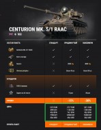 Премиум танк недели в World of Tanks: Centurion Mk. 5/1 RAAC
