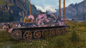 Новый розовенький стиль «Ханами» из патча 1.9 World of Tanks