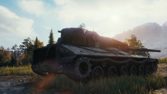 Скриншоты HD модели Concept 1B в World of Tanks