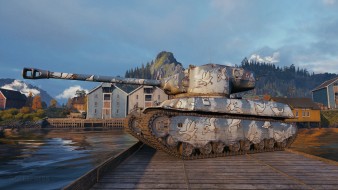 Уникальный стиль «Спаситель Рима» на танк M6A2E1 в World of Tanks