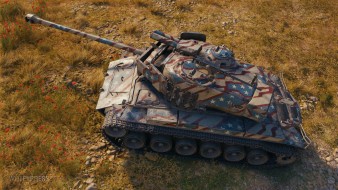 Стиль «Генерал Америка» для T26E4 SuperPershing. «Десятилетие» World of Tanks, 2 акт