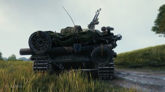 3D-стиль «Шторм» на танк TVP T 50/51 для второго сезона Боевого пропуска World of Tanks