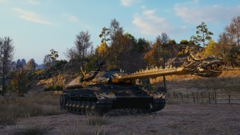 Золотой танк WZ-111 QL в World of Tanks, + мод на замену модели WZ-111 model 5A