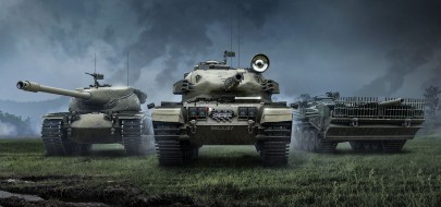 Скидка на ветку танков T57 Heavy Tank, Centurion AX и Strv 103B в World of Tanks