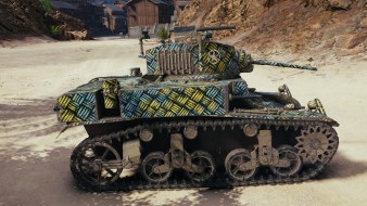 Новые камуфляжи «Многоцветье ЮВА» из обновления 1.10 в World of Tanks