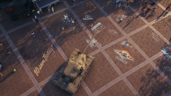 Обновлённый ангар на десятый День рождения World of Tanks