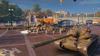 Обновлённый ангар на десятый День рождения World of Tanks