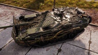 Уникальное предложение 3D-стиль «Хель» на танк Strv 103B в World of Tanks