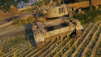 Скриншоты танка М24Е2 Super Chaffee в HD World of Tanks