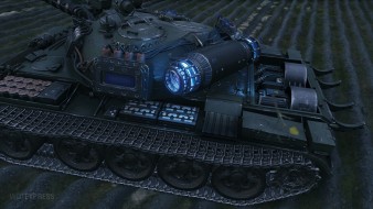 Скриншоты танка Т-55 «Разряд» из события «Последний Ваффентрагер» в World of Tanks
