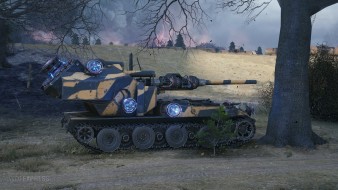 Скриншоты танка Waffenträger auf E 220 из события «Последний Ваффентрагер» в World of Tanks