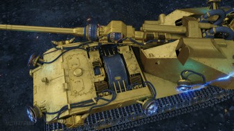 Редкий босс Waffenträger auf E 380 Gold в режиме «Последний Ваффентрагер» World of Tanks