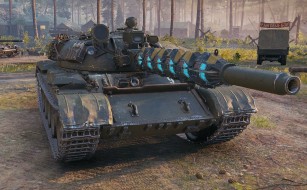 Мод на замену T 55A на T-55 «Разряд» в World of Tanks