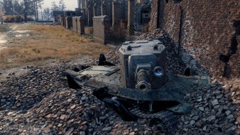 Вид бота Москит из режима на Хэллоуин 2020 в World of Tanks