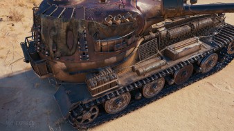 3D-стиль «Наменлос» на VK 72.01 (K) из зимнего обновления 1.11 в World of Tanks