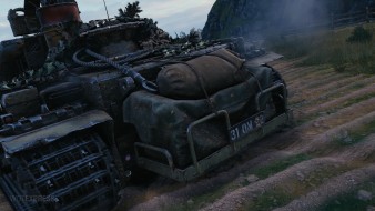 Историчный 3D-стиль «Мордред» на FV217 Badger из зимнего патча 1.11 в World of Tanks