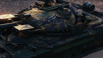 3D-стиль «Последний дракон» на WZ-111 model 5A из Новогоднего патча 1.11 в World of Tanks