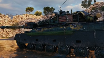 3D-стиль «Последний дракон» на WZ-111 model 5A из Новогоднего патча 1.11 в World of Tanks
