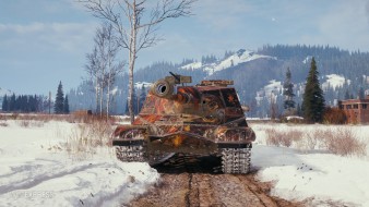 Камуфляж «Бычья кавалерия» из патча 1.11.1 в World of Tanks