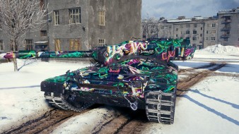Покупной 2D-стиль «Amway921 штурмовой» в Битве блогеров 2021 World of Tanks