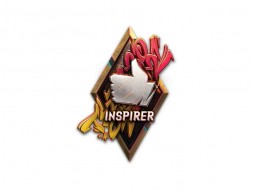 Эмблема, надпись, командир, медаль и большая декаль Inspirer в Битве блогеров 2021 World of Tanks