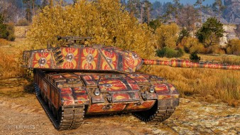 Уникальный 2D-стиль «Черепаха» за выполнение боевых задач в World of Tanks