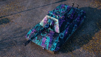 Наградной 2D-стиль «Yusha наградной» в Битве блогеров 2021 World of Tanks
