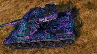 Наградной 2D-стиль «Vspishka наградной» в Битве Блогеров 2021 World of Tanks