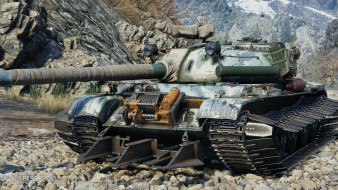 Историчный 3D-стиль «Ледокол» на танк 121 из обновления 1.12 World of Tanks