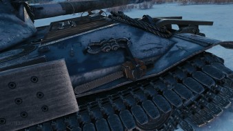Историчный 3D-стиль «Белый медведь» на танк Объект 705А из обновления 1.12 в World of Tanks