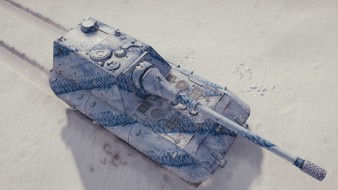 2D-стиль «Снежная пустыня» для 4 сезона Боевого пропуска в World of Tanks