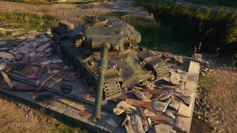 Пятый тест танка Strv K на супертесте World of Tanks