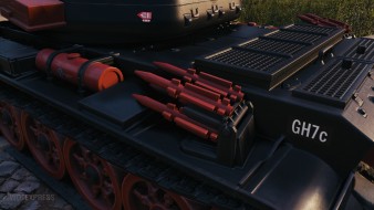 3D-стиль «Клык кобры» на Т-54 первый образец в World of Tanks
