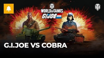 Видеоанонс коллаборации G.I. Joe (Hasbro) с World of Tanks