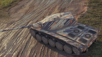 2D-стиль «Пьедестал: серебро» из патча 1.12.1 в World of Tanks