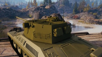 Screenshots of the AltProto AMX 30 tank from the World of Tanks supertest