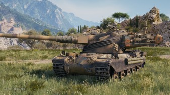 Историчный 3D-стиль «Шарль Мартель» для AMX 50 B в World of Tanks