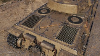 Скриншоты танка ТНХ 105/1000 с супертеста World of Tanks