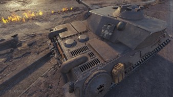 Финальная модель подарочного танка VK 28.01 mit 10,5 cm L/28 в World of Tanks