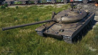 Финальная модель танка Vz. 55 в World of Tanks