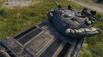 Финальная модель танка Vz. 55 в World of Tanks