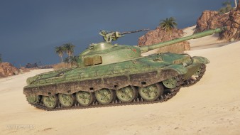 Премиум танк WZ-113-II на общем тесте 1.14 World of Tanks