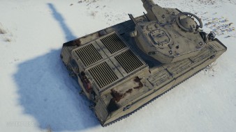 Скриншоты финальной модели танка Caliban в World of Tanks