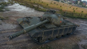 Скриншоты танка Объект 590 с финальной моделькой в World of Tanks