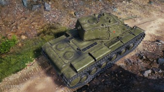 КВ-1 экранированный с финальной моделью в World of Tanks