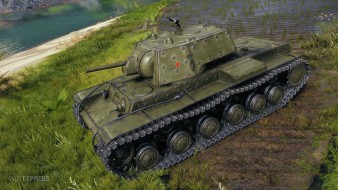 КВ-1 экранированный с финальной моделью в World of Tanks