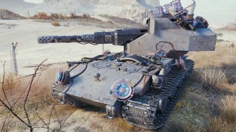 Обычный босс: Blitzträger auf E 110 из фан-режима «Возвращение Ваффентрагера» в World of Tanks