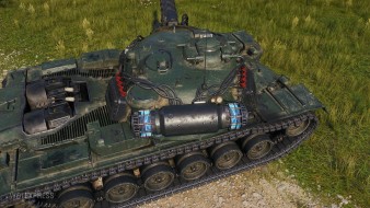 Вымышленный 3D-стиль «Thunderbolt» на M48A5 Patton в World of Tanks